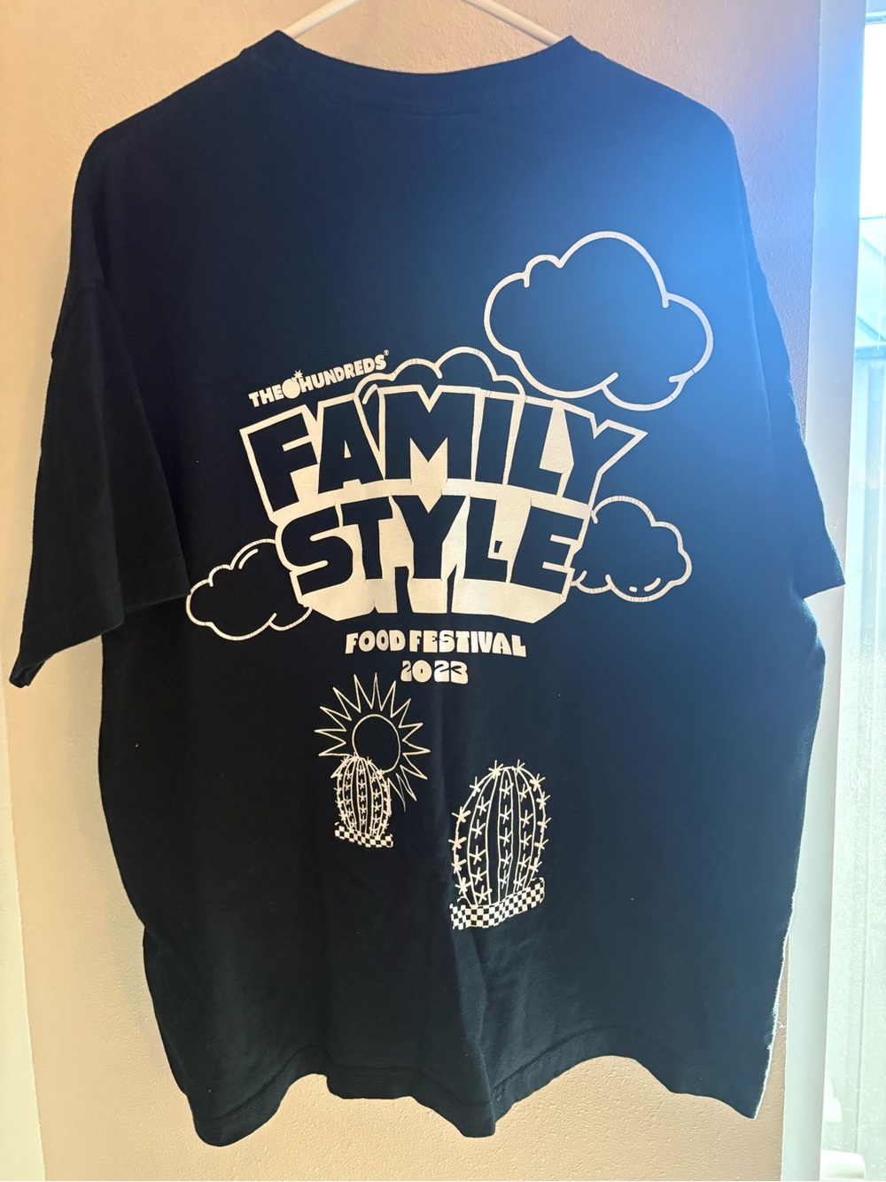 The Hundreds Black & White 'Family Style' Kids Tee